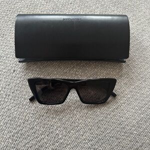 Saint Laurent Black Mica Sunglasses